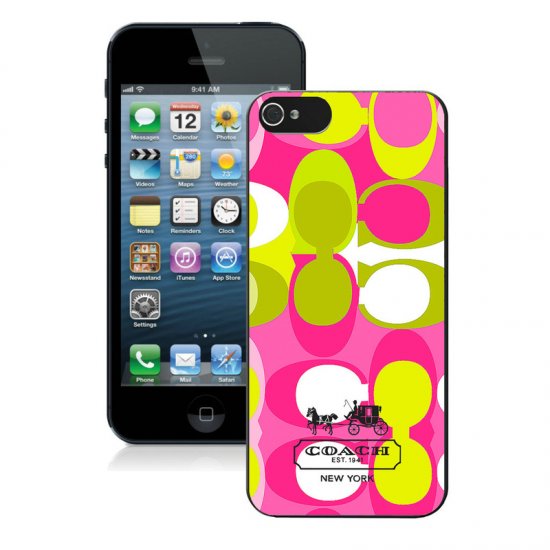 Coach In Signature Multicolor iPhone 5 5S Cases AIY | Coach Outlet Canada